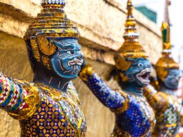 Demon figures in Bangkok - SC Travel Adventures