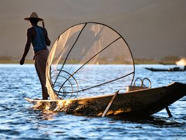 Fisherman on Lake Inle - SC Travel Adventures
