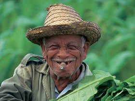 Cuban Man Smoking, Cuba - SC Travel Adventures: Central America